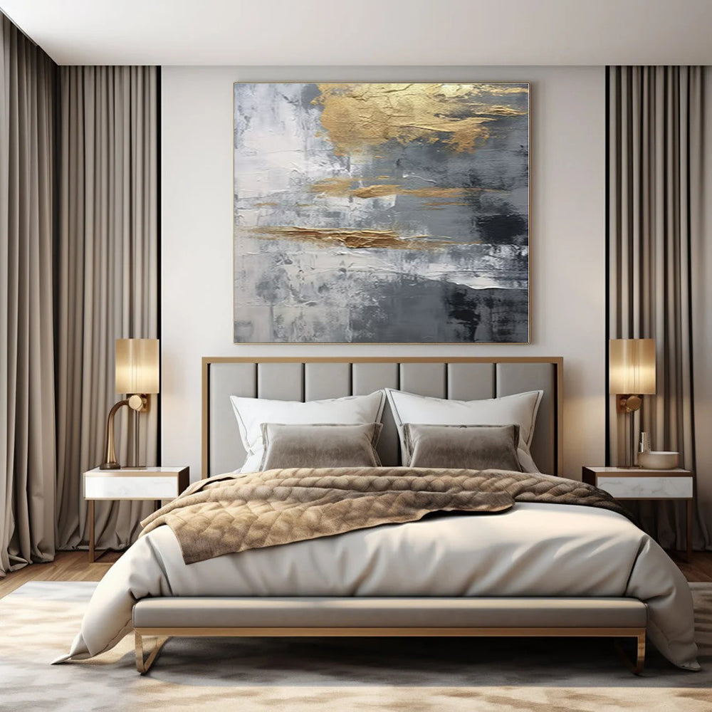 Whimsical Animalia Hand-Painted Abstract Art for Playful Bedrooms