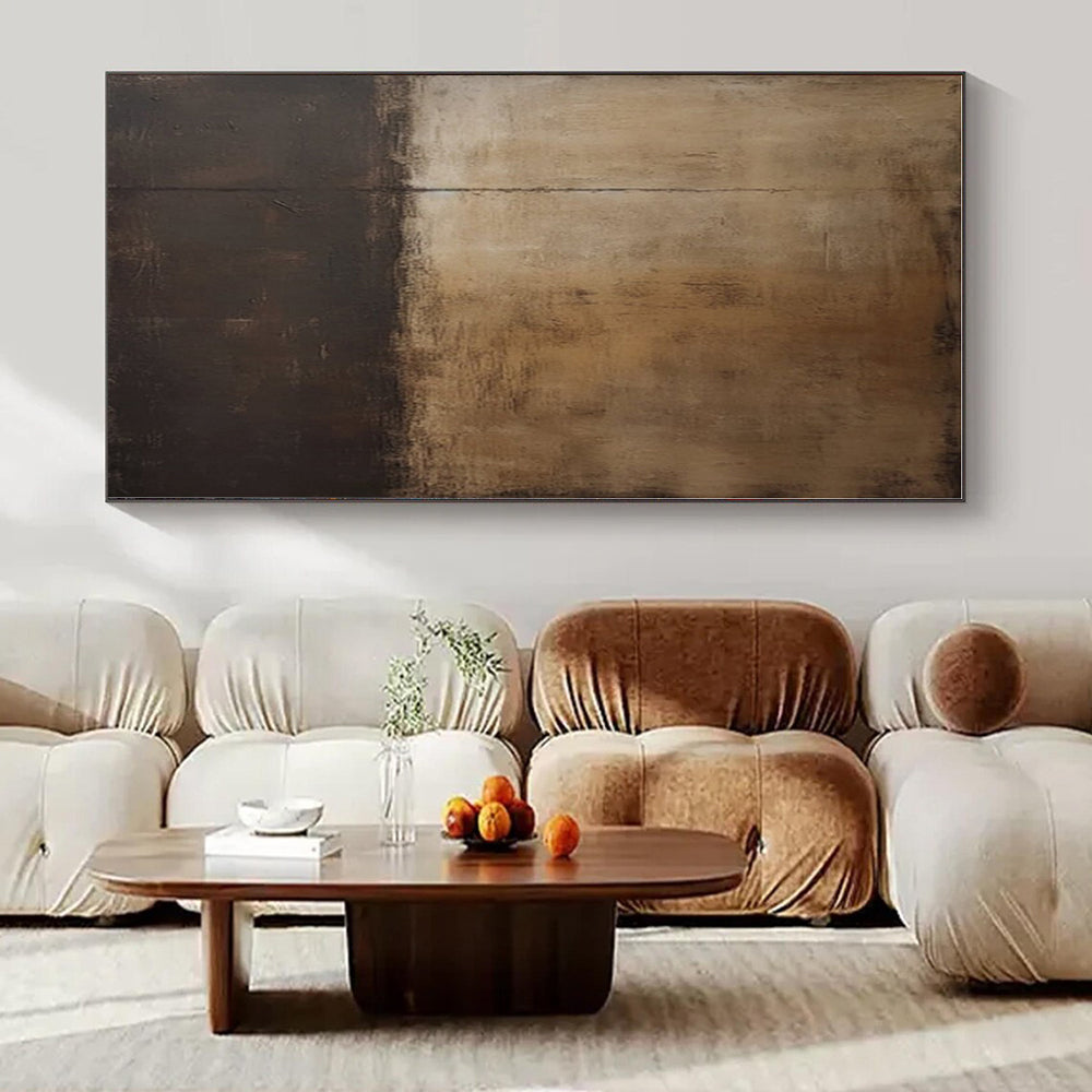 Hand-Painted Bespoke Abstract Canvas for Bedroom and Hotel Suite