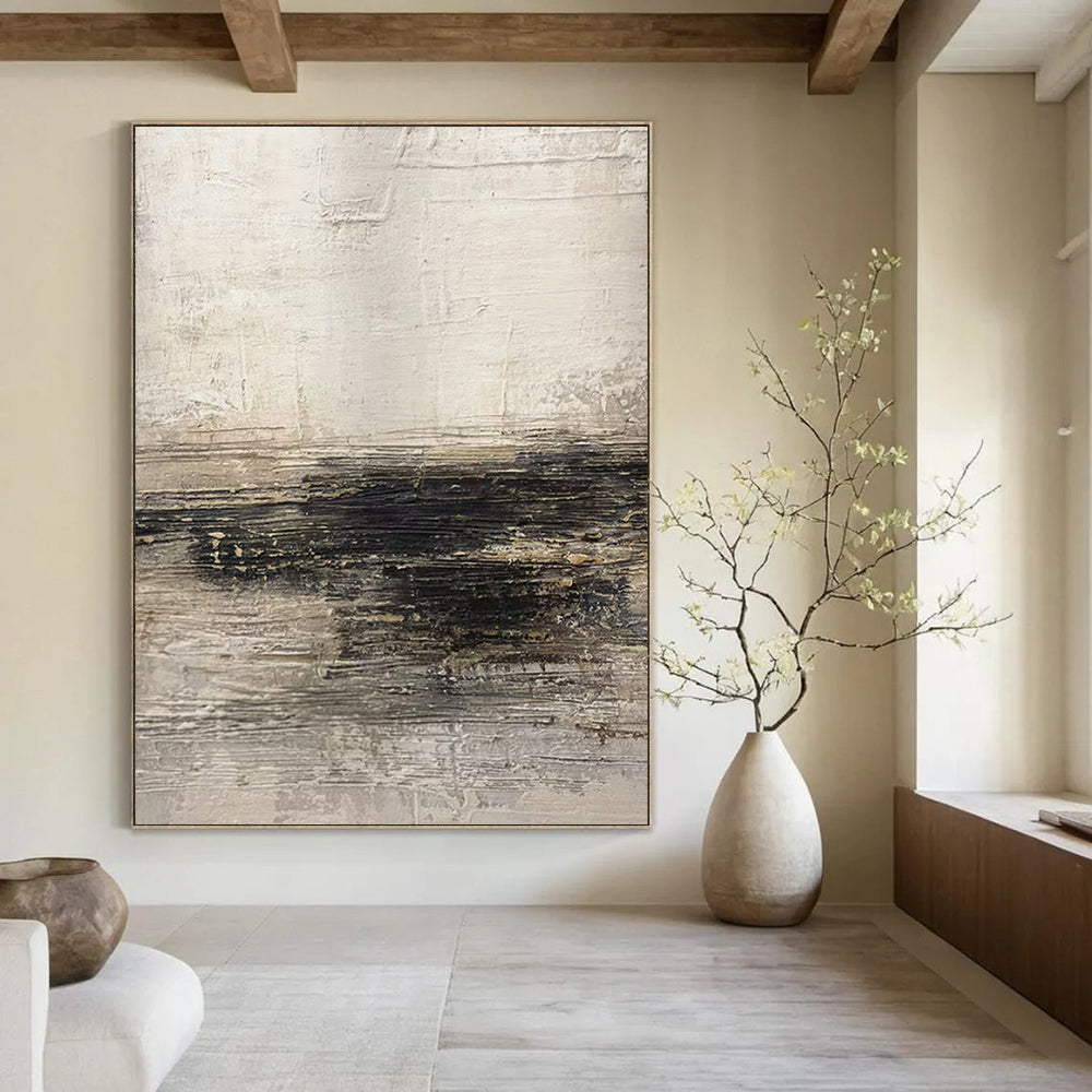 Giant Hand-Painted Contemporary Abstract Wine Tasting Art for Vineyard Cellar Tasting Rooms