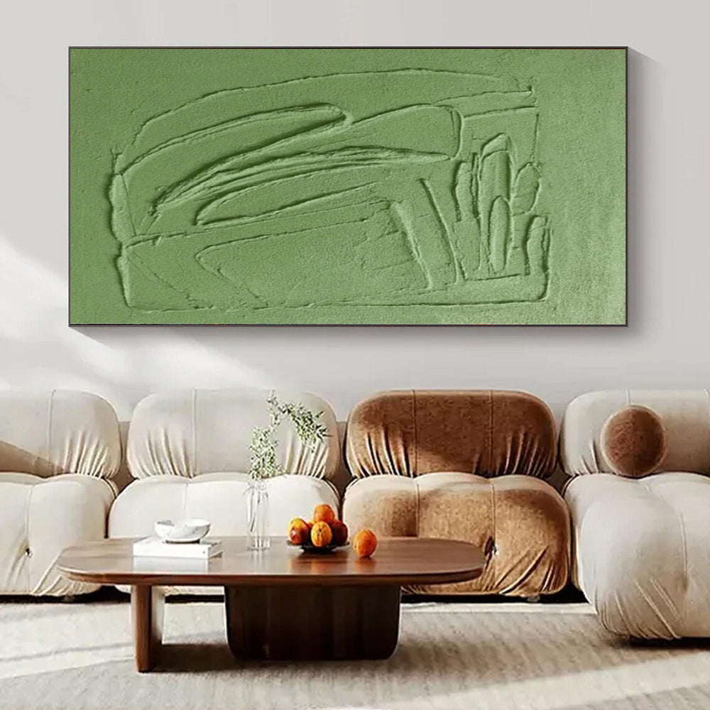 Oversized Abstract Wall Art for Home Library Ladders - Commissioned Acrylic on Linen