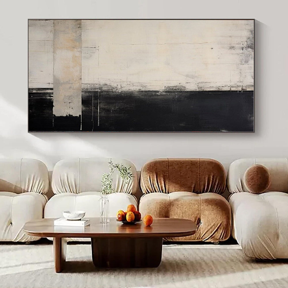 Hand-Painted Personalized Abstract Canvas for Bar & Hotel Lobby