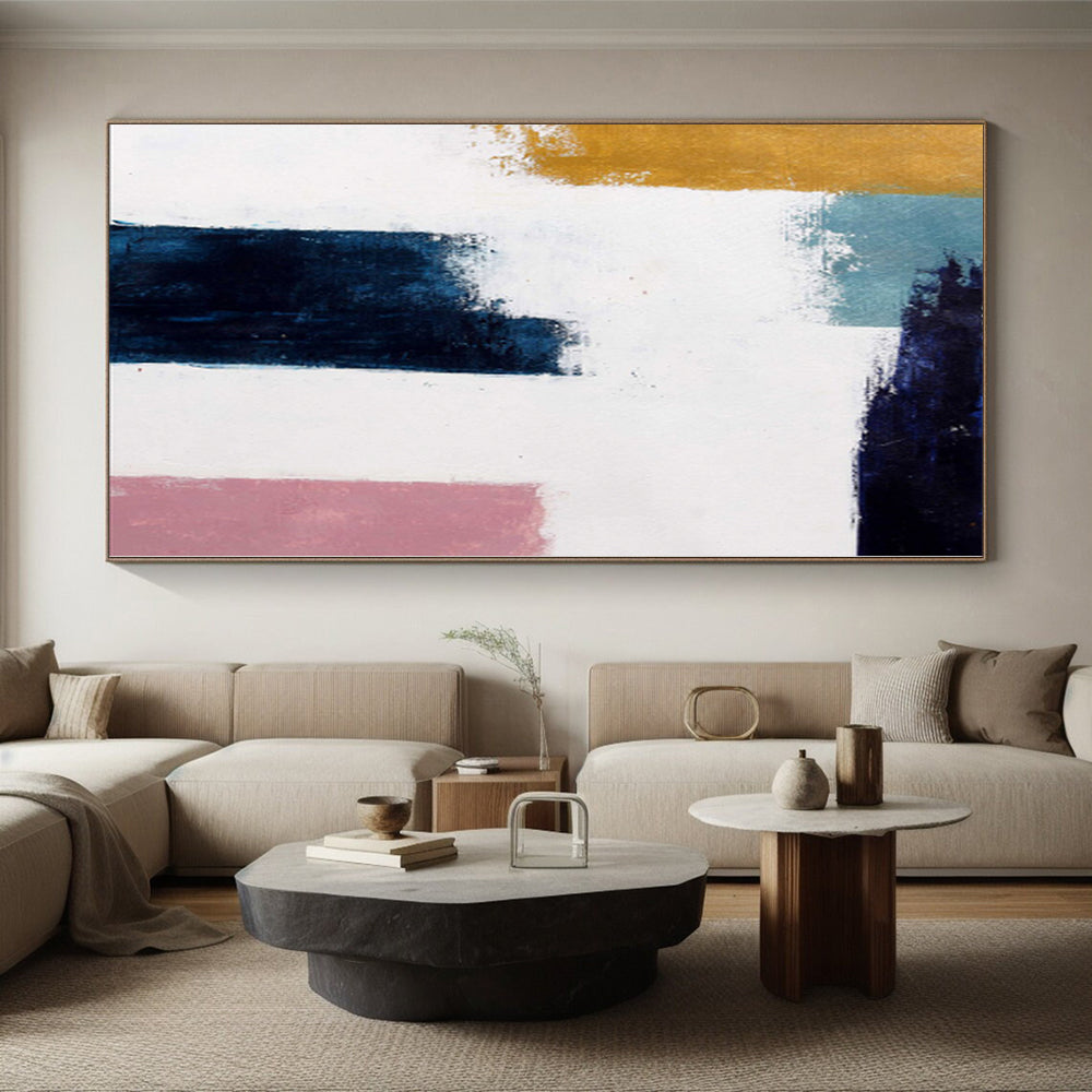 Oversized Abstract Botanical Painting - Made to Order Gouache for Botanical Garden Gift Shops