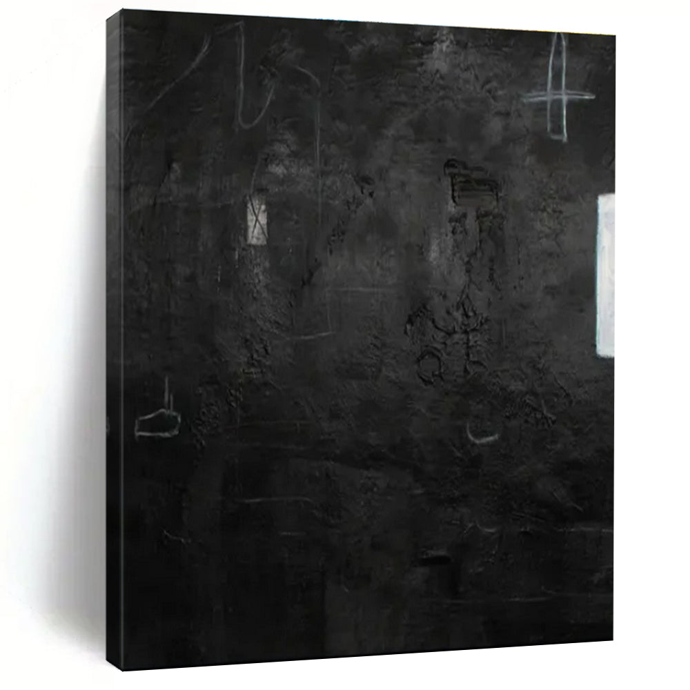 Oversized Custom Hand-Painted Abstract Art for Dining Room & Hallway