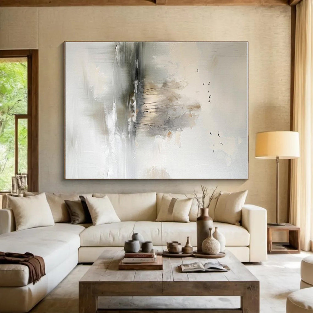 Massive Hand-Finished Abstract Art for Garage Tool Wall LargeART0626