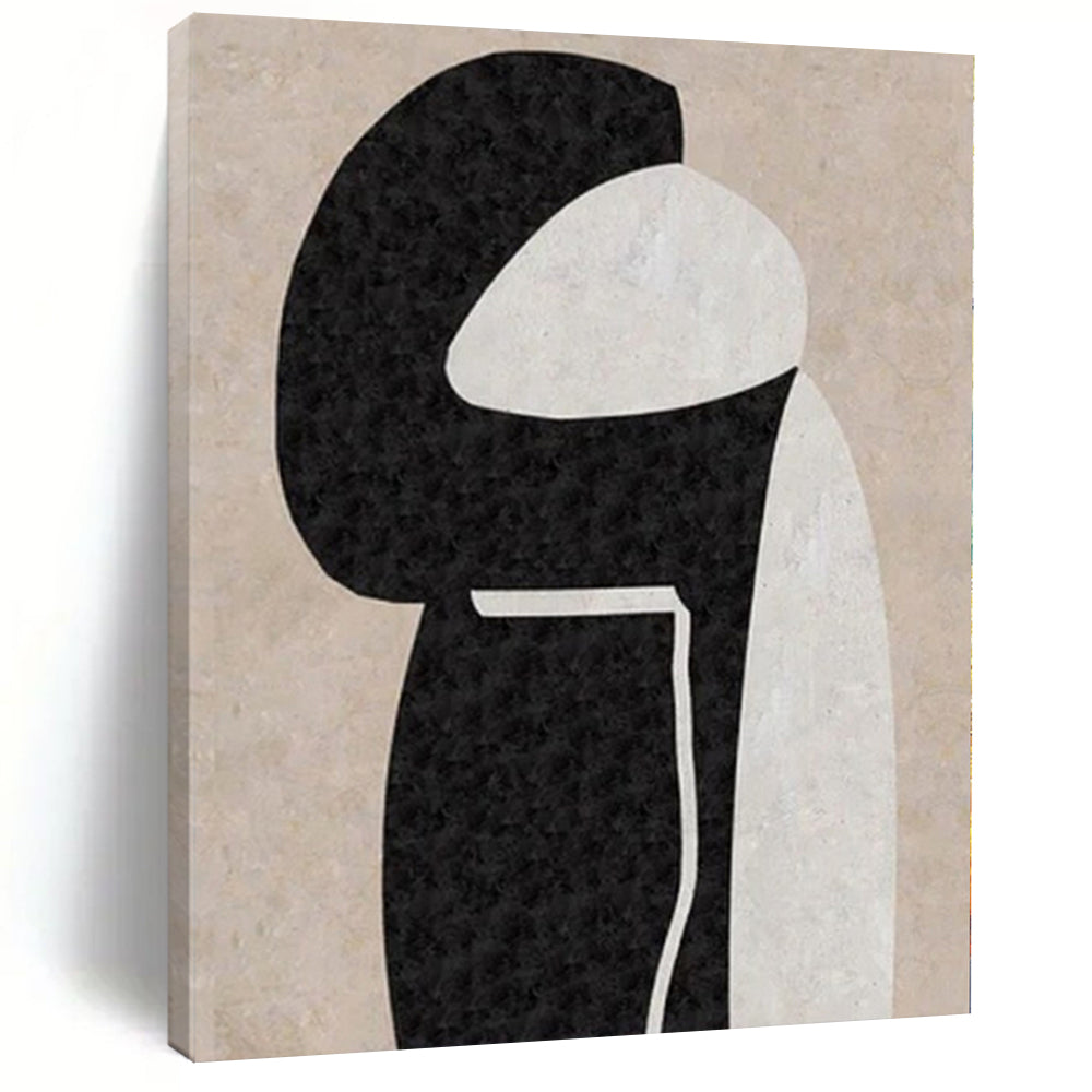 Huge Hand-Painted Contemporary Abstract Painting for Living Room Above Entryways