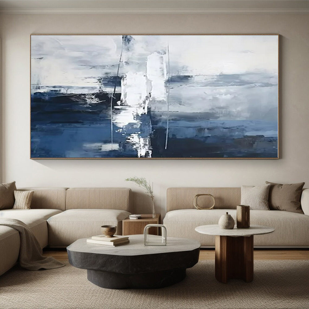 Giant Modern Abstract Wall Art for Art Gallery Feature Exhibitions
