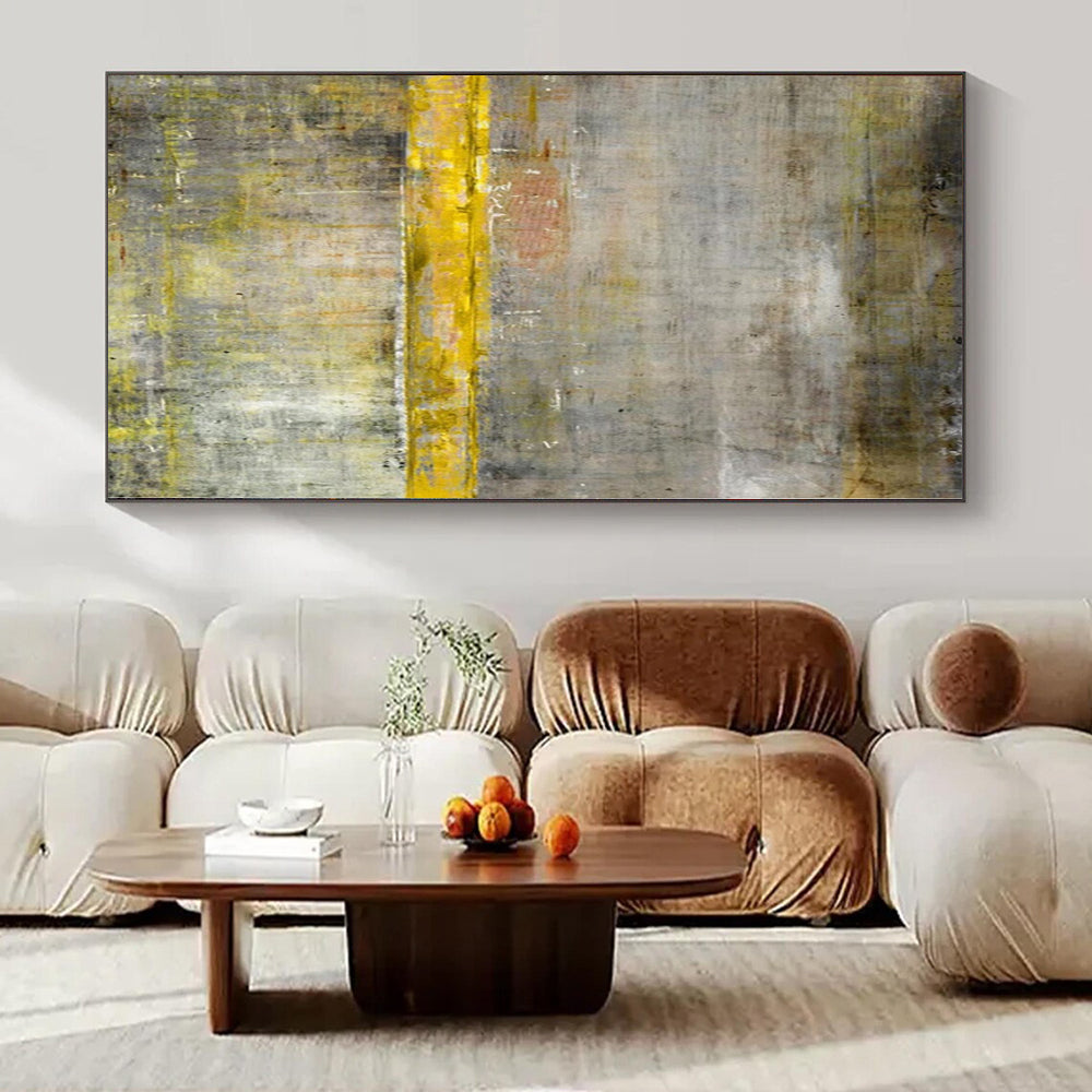 Giant Abstract Wall Art for Window Seat Alcoves - Made to Order Oil on Linen