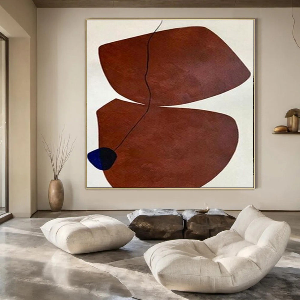 Extra-Vast Hand-Painted Modern Abstract Artwork for Living Room Entry Areas