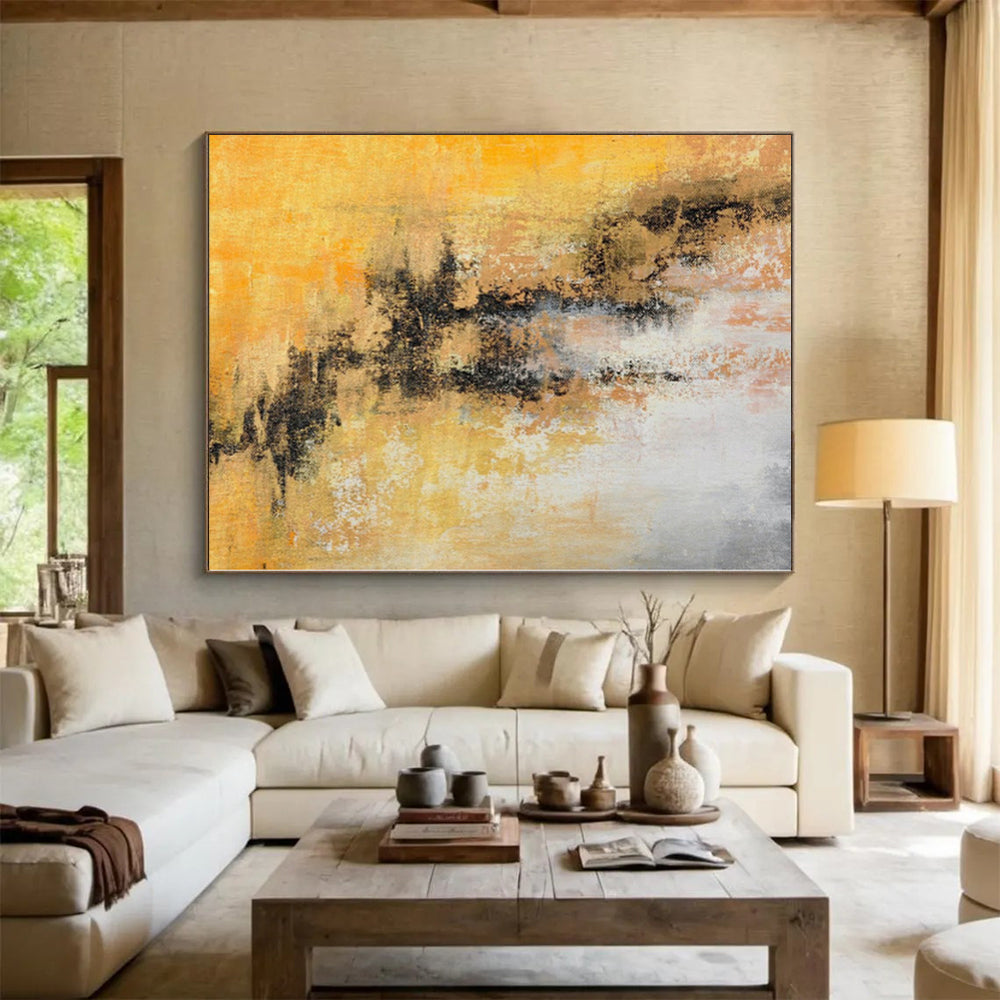 Monumental Abstract Tribal Art - Made to Order Acrylic for Cultural Center Galleries