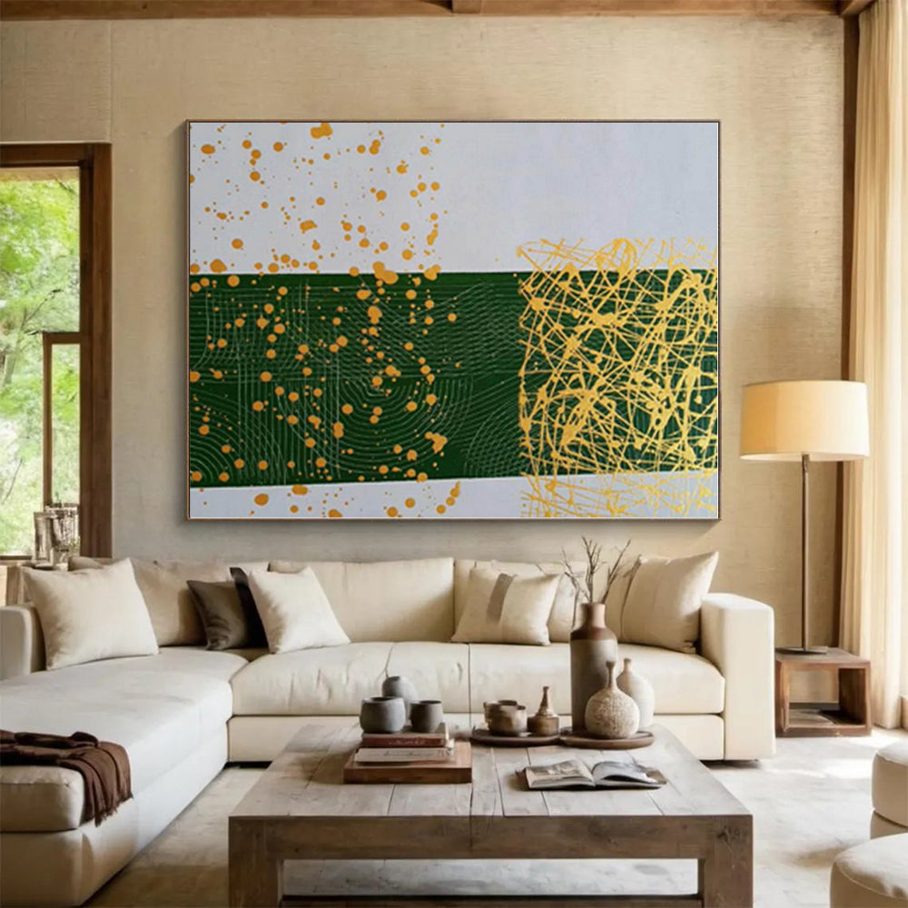 Oversized Custom Abstract Art for Garage Workbench and Tool Wall