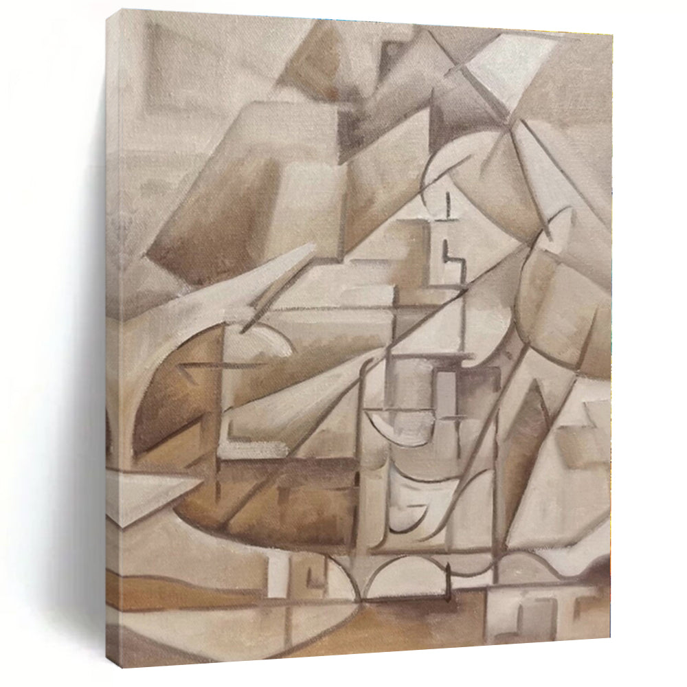 Super-Sized Custom Abstract Painting for Sunroom Skylight Ceiling Panels