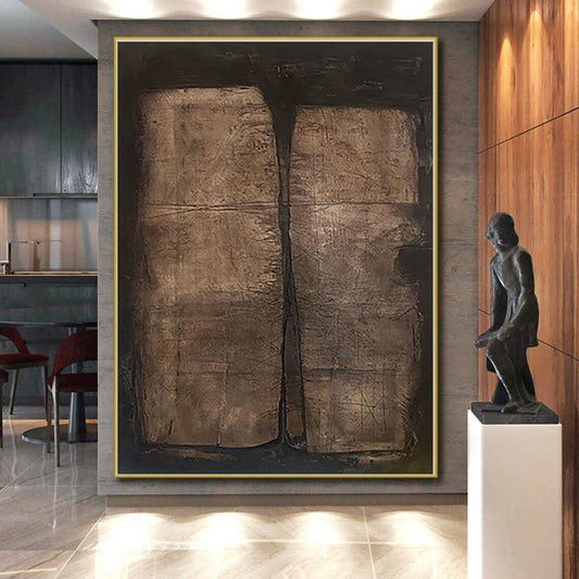 Super-Sized Fantasylandscape Hand-Painted Abstract Canvas for Kids’ Playroom Magic