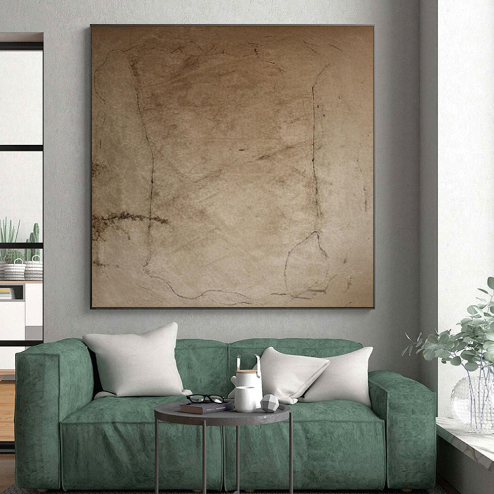 Super-Sized Abstract Canvas for Greenhouse Gardening Inspiration LargeART0688