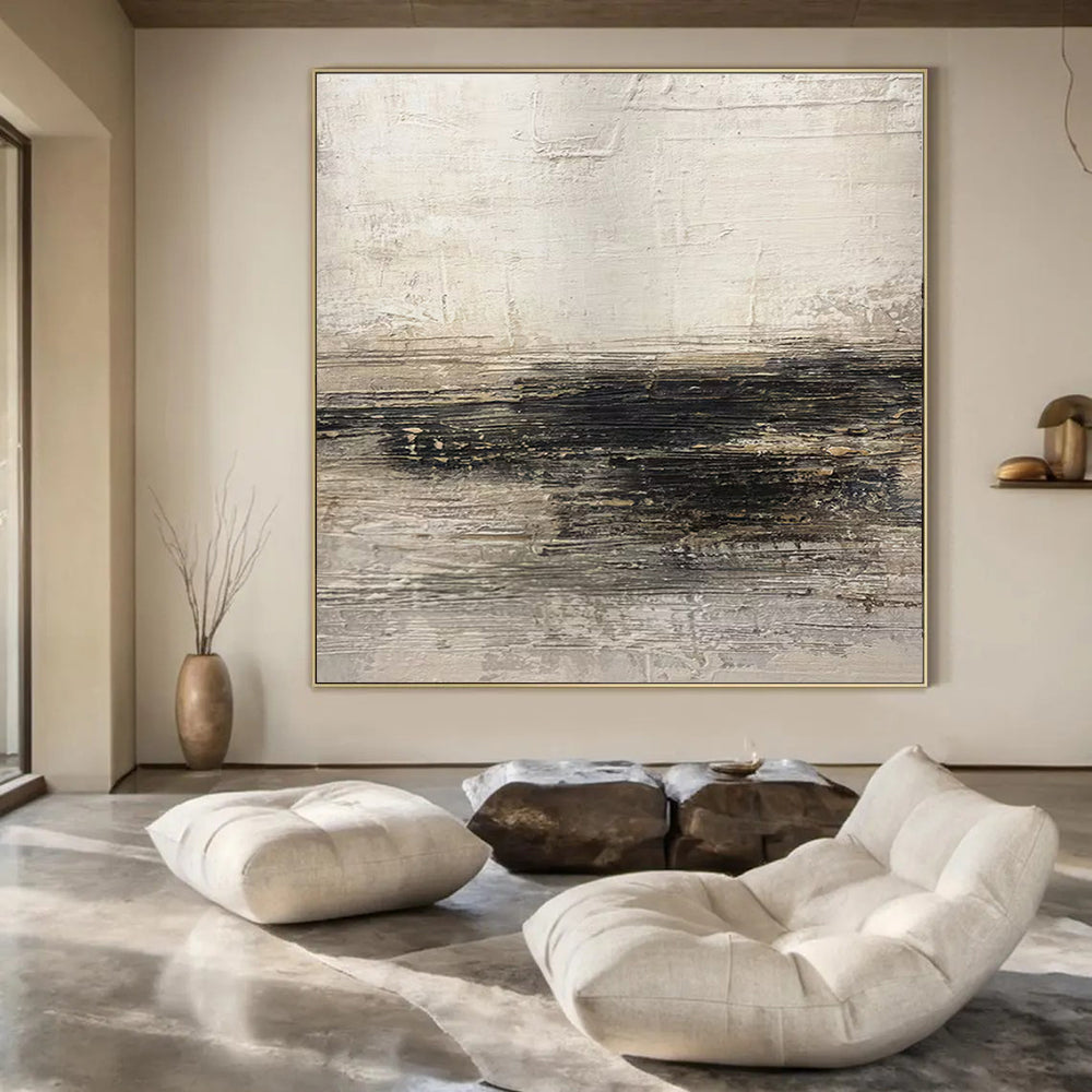 Giant Hand-Painted Contemporary Abstract Wine Tasting Art for Vineyard Cellar Tasting Rooms
