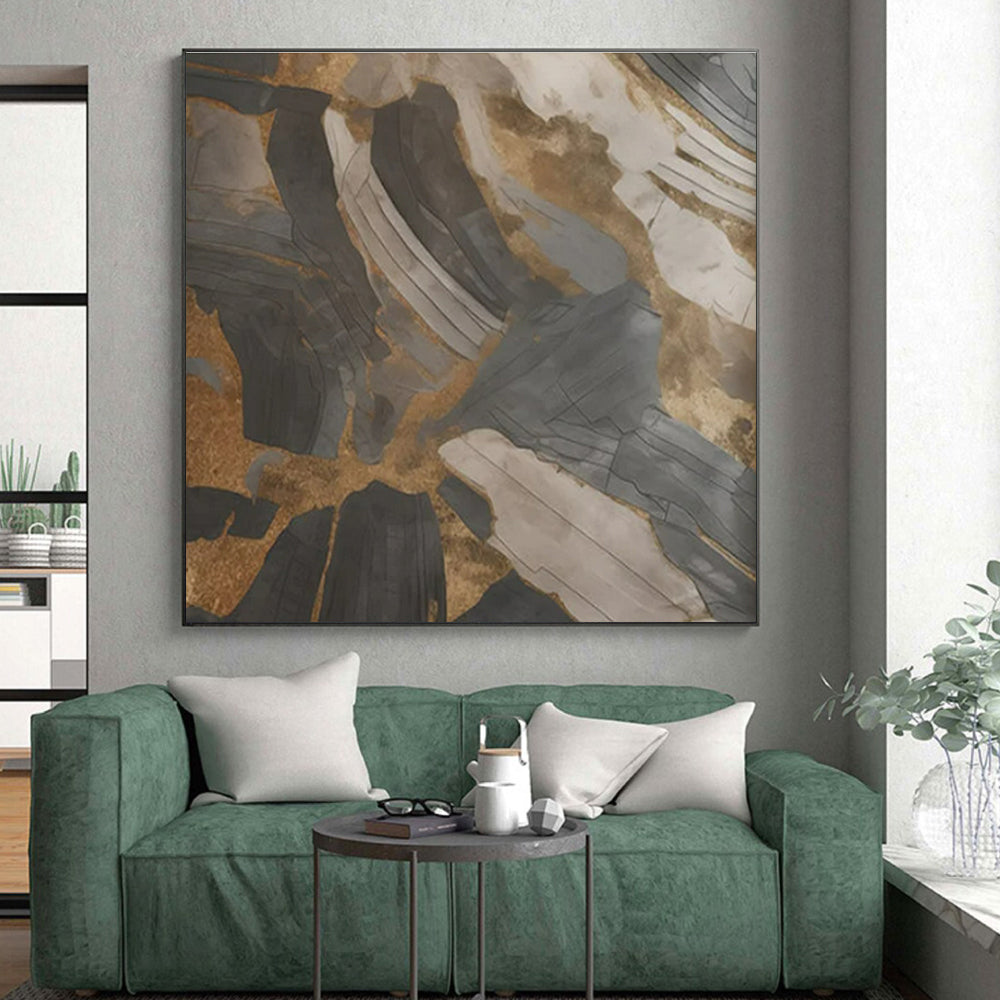 Vast Modern Abstract Canvas for Event Venue Themed Decor