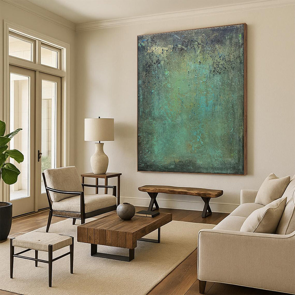 Extra-Gigantic Custom Hand-Painted Abstract Wall Art for Event Venues LargeART0642