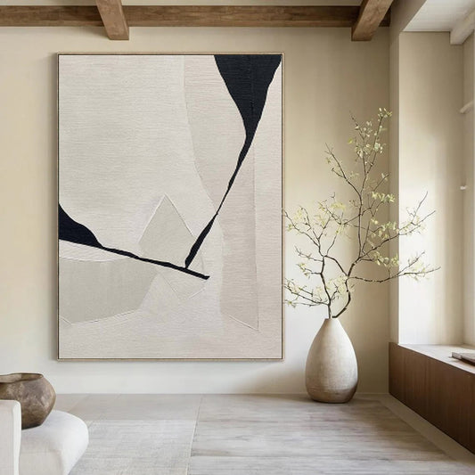 Giant Commissioned Abstract Painting for Agricultural Innovation Center Lobbies