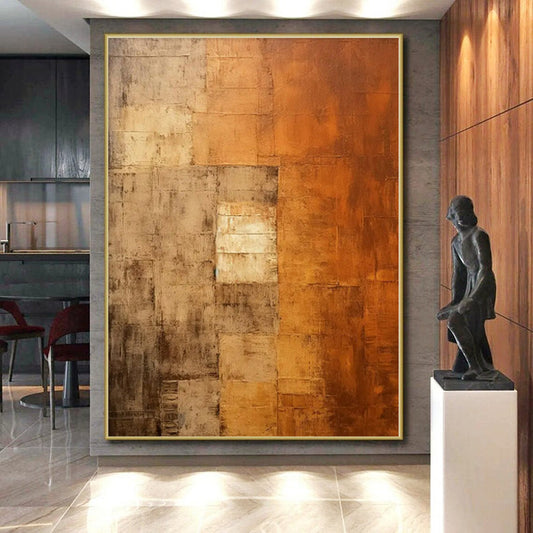 Large Custom Abstract Canvas for Kids’ Playroom Reading Nooks