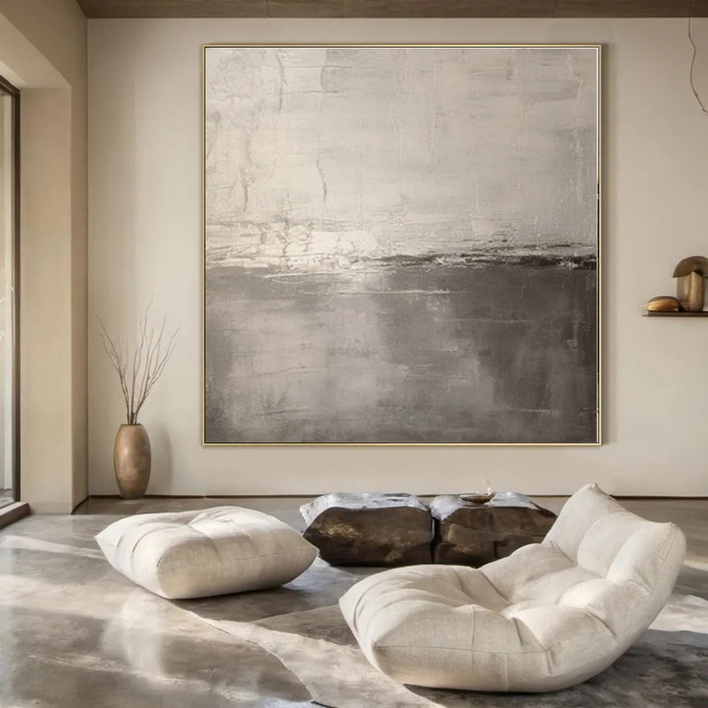Hand-Painted Bespoke Abstract Canvas for Bedroom and Living Room