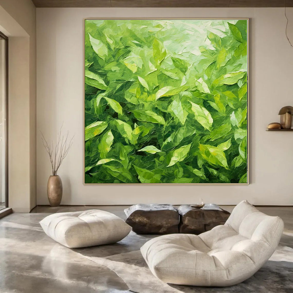 Large Abstract Canvas for Pantry Shelf Areas - Commissioned Acrylic on Canvas