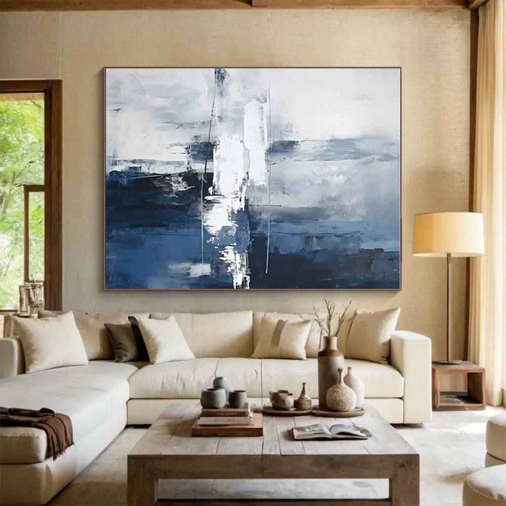 Giant Modern Abstract Wall Art for Art Gallery Feature Exhibitions
