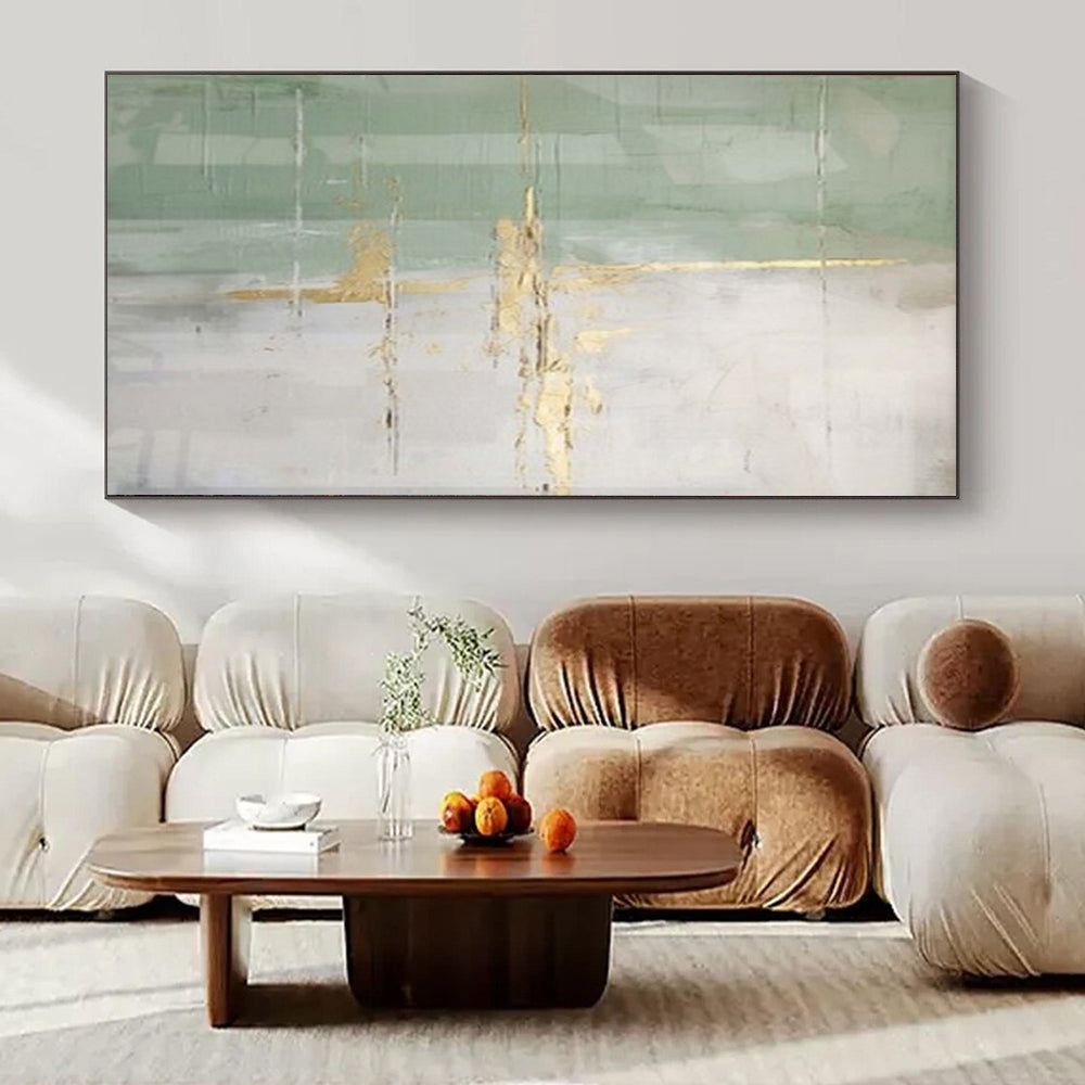 Extra-Vast Hand-Painted Modern Abstract Artwork for Family Home Conservatories