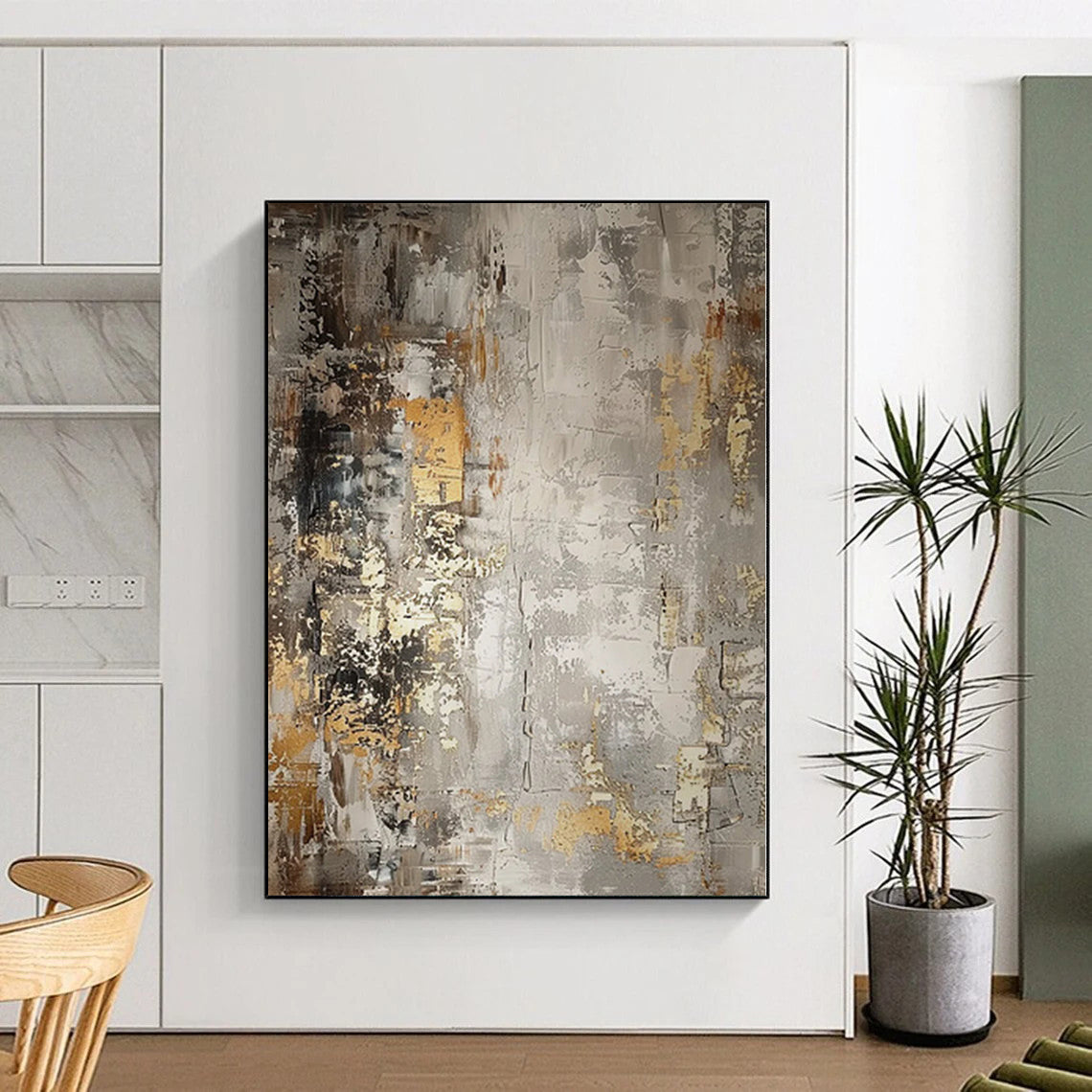 Monumental Abstract Ecosystem Art - Made to Order Mixed Media for Environmental Science Institutes