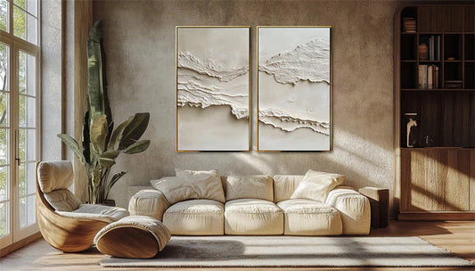 Large Horizontal Abstract Art for Couch Walls: Creating Powerful Focal Points That Define Your Living Room in 2026