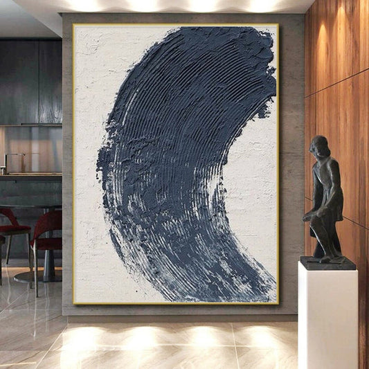 Vast Hand-Painted Abstract Art for Home Bar Social Centerpiece LargeART0680