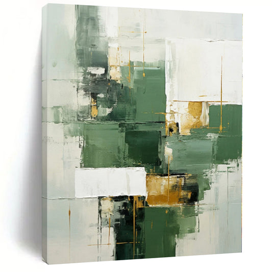 Grand Abstract Painting for Nursery Crib Nooks - Made to Order Mixed Media on Linen