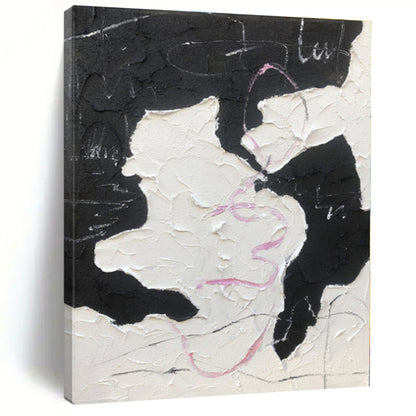 Staggering Made-to-Order Abstract Painting for Home Wine Cellar Barrel Racking Wall