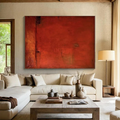 Extra-Huge Hand-Brushed Abstract Painting for Beauty Salons LargeART0653