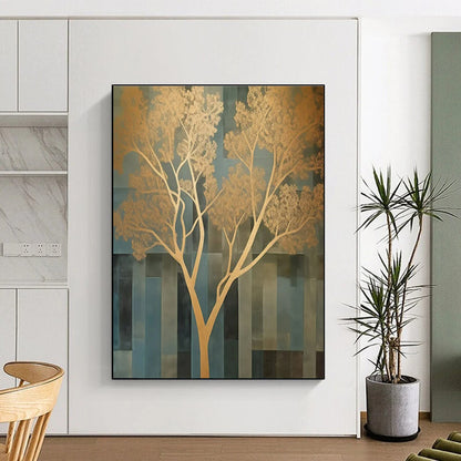 Huge Contemporary Abstract Painting for Home Gym Motivational Decor