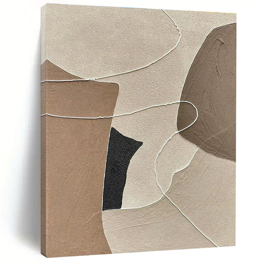 Staggering Made-to-Order Hand-Painted Abstract Painting for Wedding Venues LargeART0661