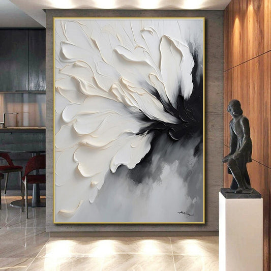 Super-Sized Contemporary Abstract Canvas for Pet Room Adorable and Modern Decor