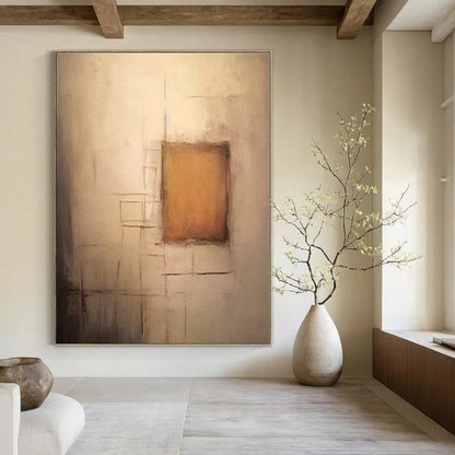 Hand-Painted Personalized Abstract Wall Art for Executive Offices