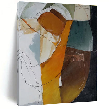 Mammoth Customized Abstract Canvas for Kitchen Pantry Statement Wall