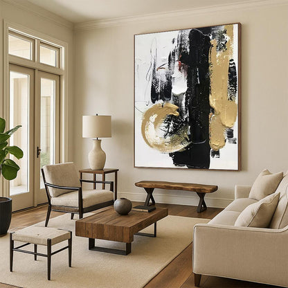 Large Custom Abstract Canvas for Kids’ Playroom Ceilings