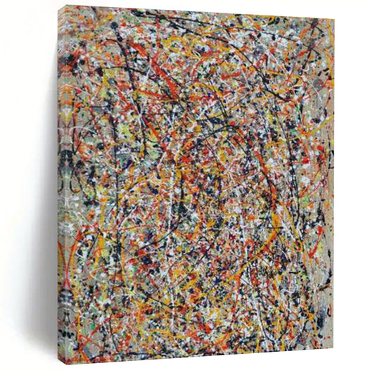 Giant Abstract Art for Bathroom Vanity Mirror Wall