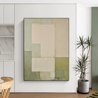 Immense Made-to-Measure Abstract Art for Basement Game Room Feature Wall
