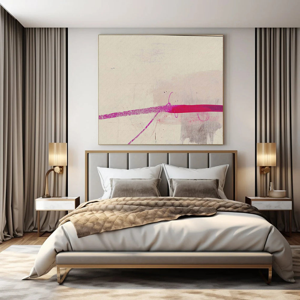Super-Sized Hand-Painted Modern Abstract Wall Decor for Family Home Game Rooms