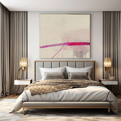 Super-Sized Hand-Painted Modern Abstract Wall Decor for Family Home Game Rooms