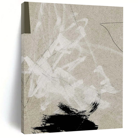 Custom Handmade Abstract Artworks: Big Sizes, Textured Styles for Bedroom & Living Room DTP237