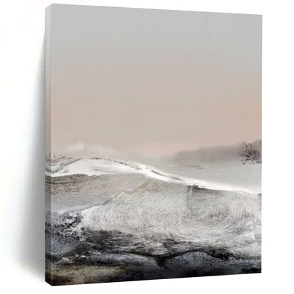 Large Hand-Painted Custom Abstract Paintings: Textures that Wow DTP162