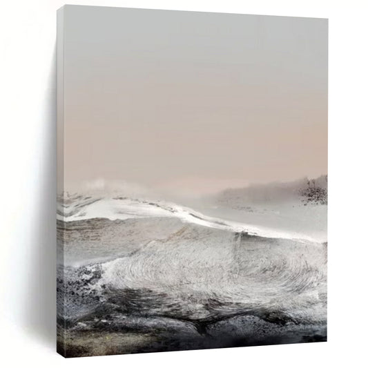 Large Hand-Painted Custom Abstract Paintings: Textures that Wow DTP162