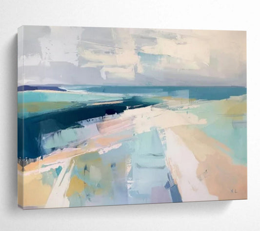 Oversized Abstract Canvas for Living Room & Office LargeART1543