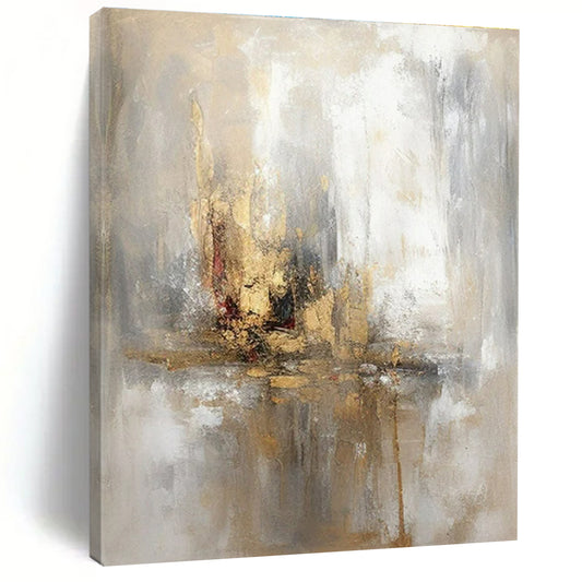 Custom Hand-Painted Abstract Art for Dining Room & Entryway LargeART1463