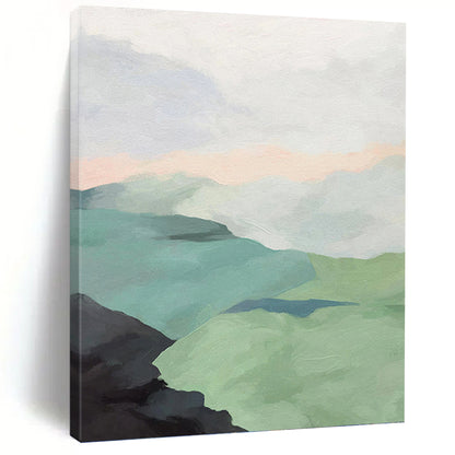 Large - Sized Hand - Painted Textured Custom Abstract Painting, Suitable for Living Room and Hotel DKH1445