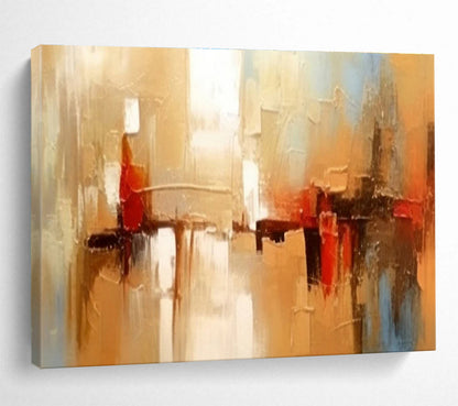 “Graceful Impressions” Colossal Abstract Painting for Office & Hallway DKH278