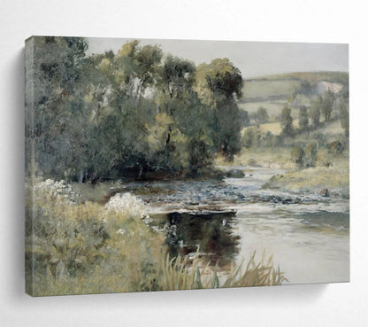 Vast Hand-Painted Abstract Canvases for Bedroom & Office LargeART1489